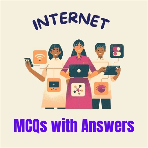Internet 300 MCQs with Answers | Editable Word File