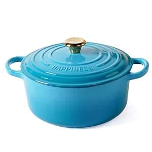 Buy NUTRION Cast Iron Biryani Pot/Dutch Oven 4.2L | 100% Toxin-Free ...