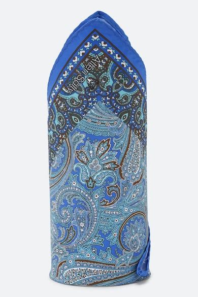 Buy Men Blue Party Pocket Square Online - 805891 | Allen Solly