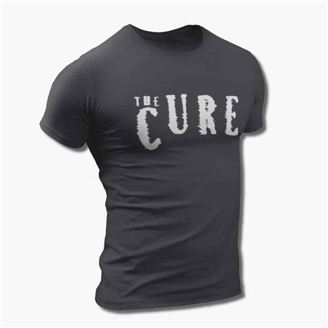 The Cure Band T-Shirt, The Cure Logo Tee-Shirt, Rock Merch – Metal Band ...