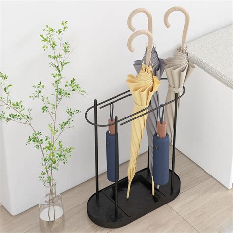 Amazon.com: tonchean Umbrella Stand Indoor Entryway with Removable Drip ...