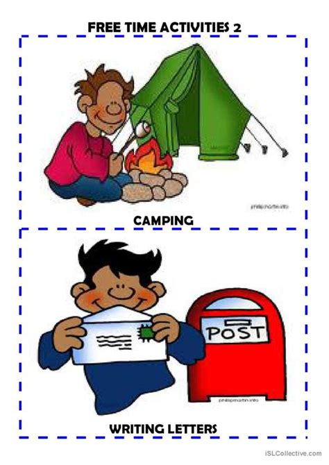 Free Time Activities 的图像结果