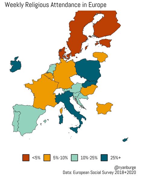 How Secular Is Europe Compared To The United States?