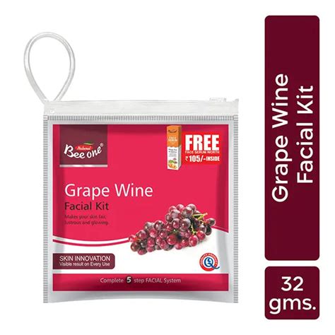 GRAPE WINE FACIAL KIT 32g – Beeone