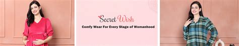 Amazon.in: Secret Wish: Winter Maternity Nighty