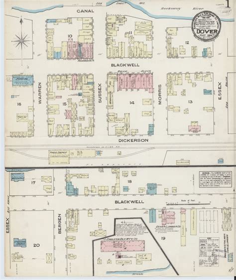Image 1 of Sanborn Fire Insurance Map from Dover, Morris County, New ...