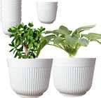 TechBlaze 12 Inch Big Size Gamla Plastic Flower Pot Gamla for Garden ...