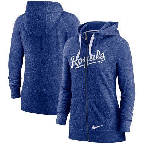 Women's Nike Heathered Royal Kansas City Royals Wordmark Gym Vintage ...