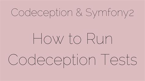 Image result for How to Run Codeception Command in PowerShell
