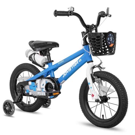 JOYSTAR Pluto Kids Bike with Training Wheels for 12 14 16 18 inch Bike ...