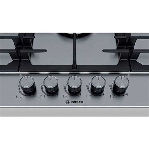 Bosch Serie | 6 Gas hob 90 cm, Stainless Steel 5 Burner (Built in) Gas ...