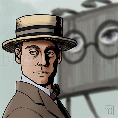 How To Draw Nick Carraway From The Great Gatsby by MichaelY | dragoart.com