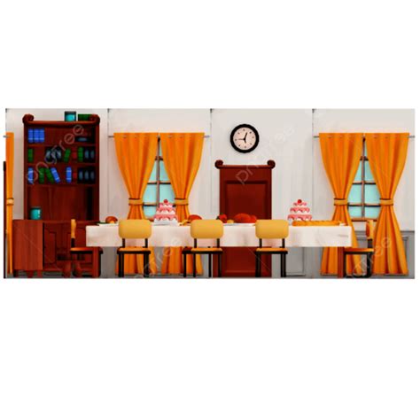 Dining Room PNG Picture, Toon Dining Room, Toon Room Png, Toon Dining ...
