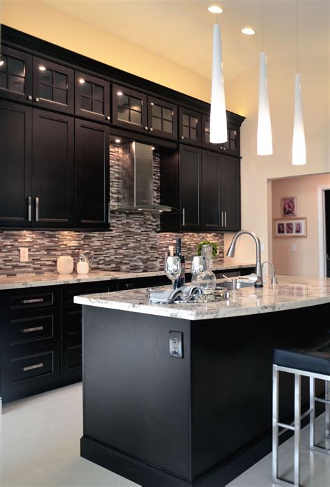 Espresso Color Schemes For Kitchens With Dark Cabinets - Davis Dulce