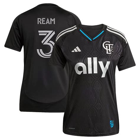adidas Tim Ream Charlotte FC 2025 Fortress Kit Replica Player Jersey ...