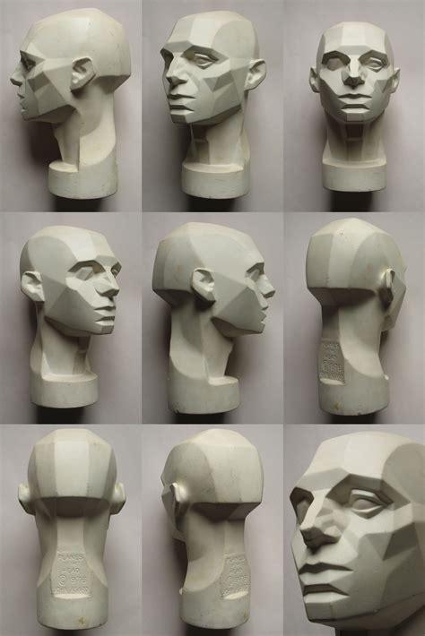 planes of the head via http://animationtidbits.tumblr.com/ | Modelage ...
