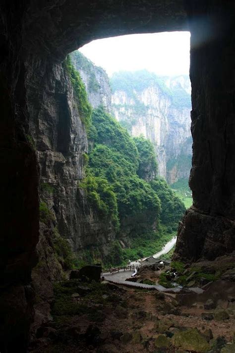 武隆天坑 - 中国国家地理最美观景拍摄点