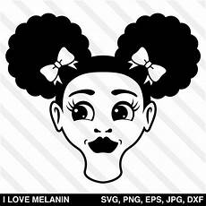 Little Girl Svg Afro Puff Girl Free Photos