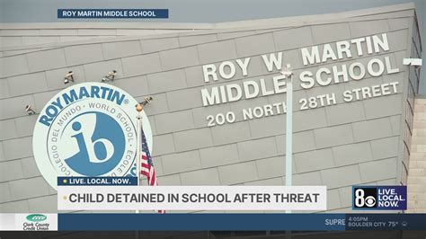 Juvenile detained after reports of armed person at Roy Martin Middle ...