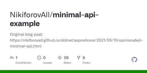 Minimal API Tutorial 的图像结果