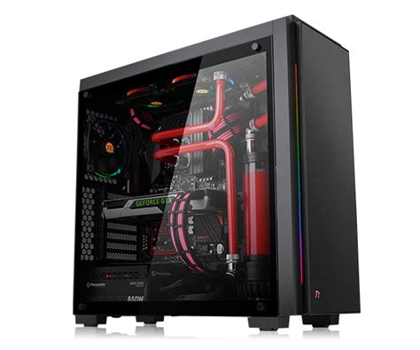THERMALTAKE MID TOWER CABINET (ATX) - VERSA C23 RGB (BLACK) WITH ...