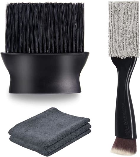 Amazon.com: Hamosky 3Pcs Auto Interior Dusting Brush, Car Interior Dust Sweeping Soft Brush ...
