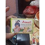 Amul Buttery Spread - Garlic and Herbs, 100g Pack : Amazon.in: Grocery ...