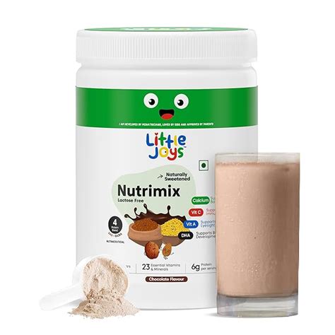 Little Joys Nutrimix Powder for Young Kids (2-6 Years) 400g | Chocolate ...