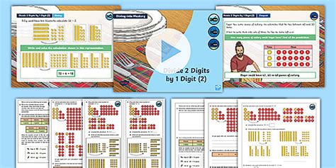 👉 Y3 Step 8 Divide 2-Digit by 1 Digit – Flexible Partitioning