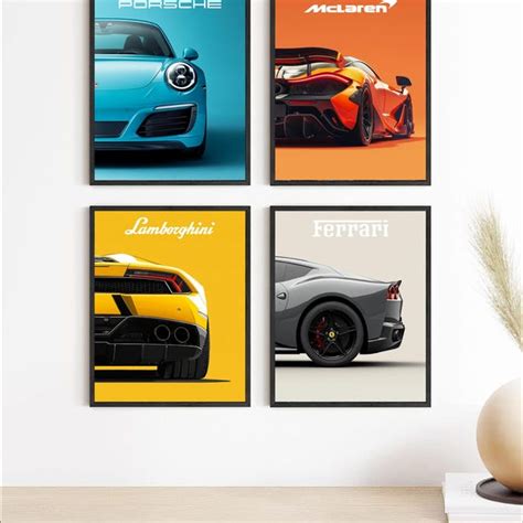Buy Car Posters Online In India - Etsy India