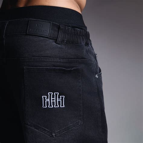 BLACK ECLIPSE RIPPED DENIM – Hophead