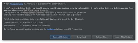Image result for Android Studio Update