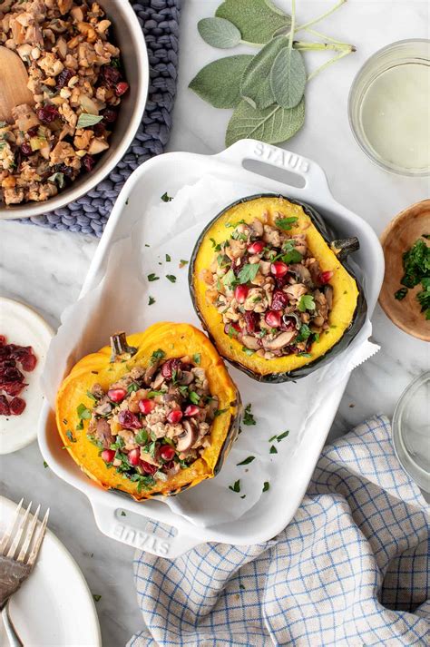 Stuffed Acorn Squash Recipe - Love and Lemons