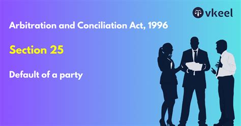 Section 25: Arbitration And Conciliation Act, 1996 | Vkeel - Legal Blog