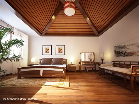 中式设计-香山清琴新中式风格别墅设计案例。 -阿彬原创设计工作室 -搜房博客 _MSN中国