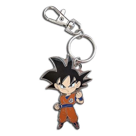 Dragon Ball Super SD Goku Colored Metal Keychain | Radar Toys