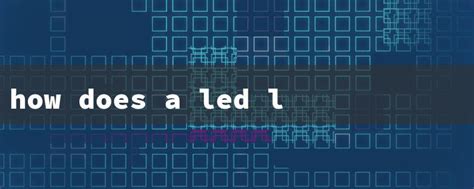 Image result for How Does LED Light Work