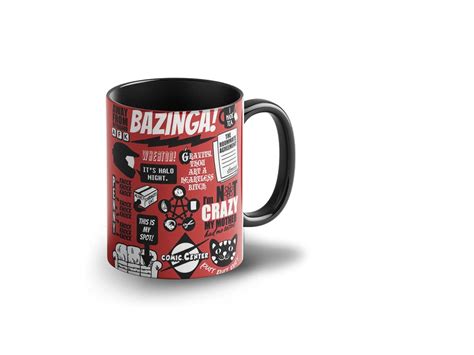 Buy LIGHTNIING HAMMERZ Bazinga Coffee Mug | Big Bang Theory Printed ...
