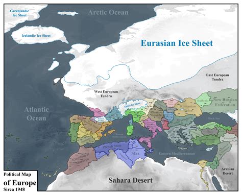 Map Of Europe Timeline