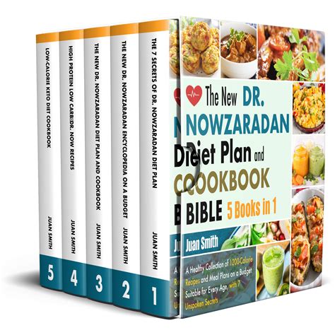 The New Dr. Nowzaradan Diet Plan and Cookbook Bible | 5 Books in 1: A ...