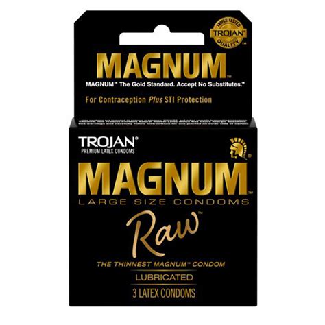 Trojan Magnum Raw - Thinnest Magnum Condom | Cirilla's