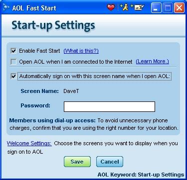 Image result for Add Screen Name AOL