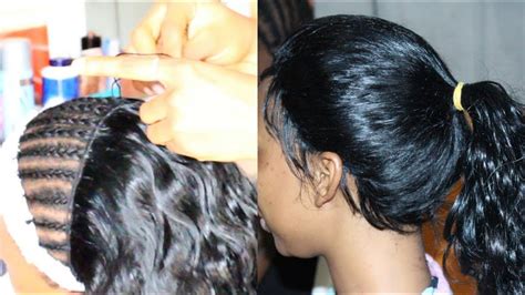 Image result for Sew in Closure Tutorial