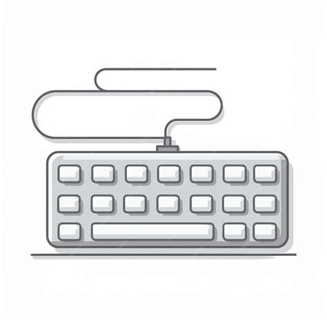 Computer Keyboard White Background 的图像结果