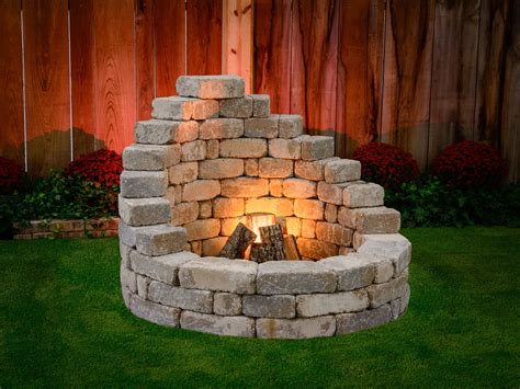 Fire Pit Capstone Kit at Michael Harbour blog