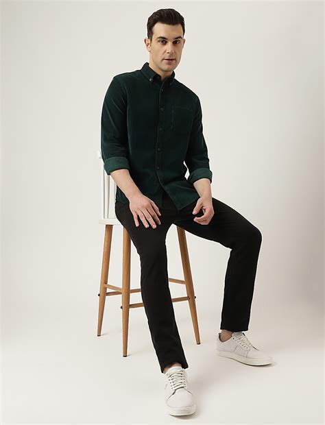 Buy Pure Cotton Button Down Collar Shirt at Marks & Spencer