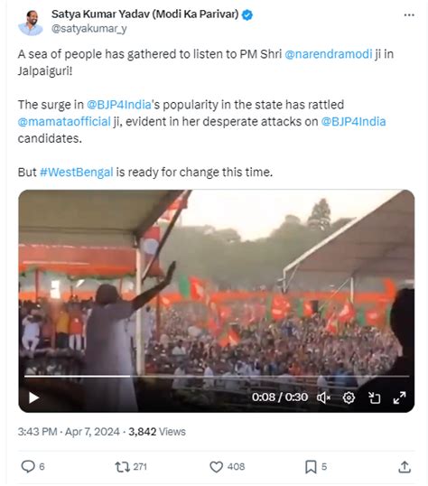 Fact Check: Old Video Shared As Massive Turnout At PM Modi’s Rally In ...
