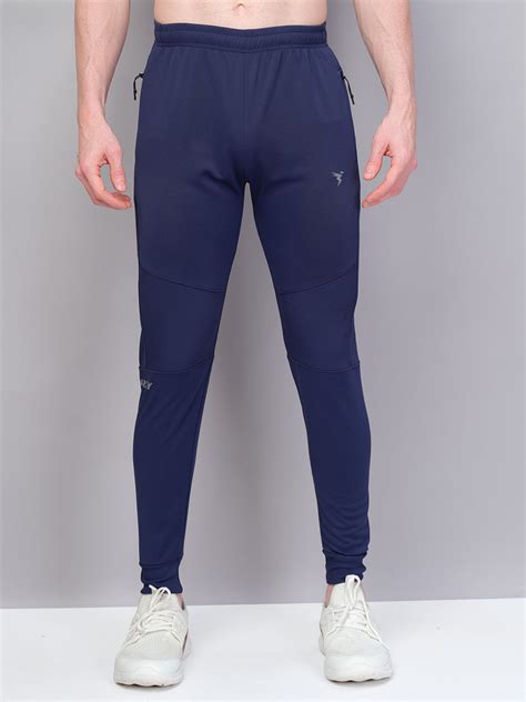 Men Slim Fit Trackpants with Techno Guard