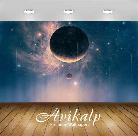 Avikalp Exclusive Awi1432 Space Full HD Wallpapers for Living room, Ha ...