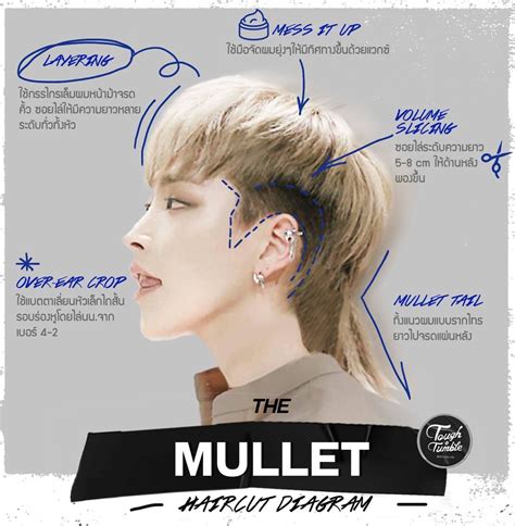Mullet | Gaya rambut asia, Ide potongan rambut, Potongan rambut two block